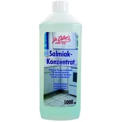 Dr. Weber ́s Salmiak-Konzentrat Fettlöser, Entfettender Reiniger mit Ammoniak, 1000 ml - Flasche