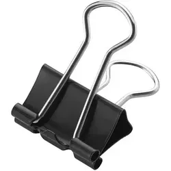 12 WESTCOTT Foldbackklammern schwarz 1,9 cm