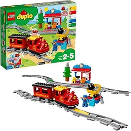 Lego Duplo Dampfeisenbahn 10874 + Duplo  Eisenbahn Schienen 10882