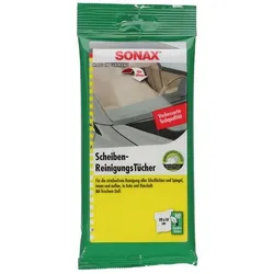 SONAX Scheiben-Reinigungstücher (10 Stk) Reinigungstücher 10x  04150000