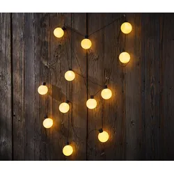 Tchibo - LED-Outdoor-Lichterkette - schwarz