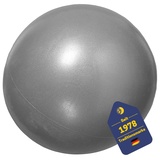 Best Sporting Pilates Ball 23 cm in anthrazit I Gymnastikball klein aufblasbar I Pilatesball Overball - EIN Leichter, weicher und griffiger Ball I Gymnastik Ball I Gymnastikball Kinder