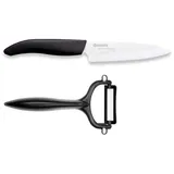 Kyocera GEN Starter Set Gemüsemesser 11 cm Schwarz/Weiß