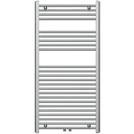 NOVASERVIS Handtuchheizkörper 1200 x 600 mm 200 W Chrom Mittelventil