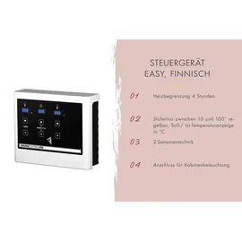 Karibu Fasssauna 1,5 inkl. 9 kW Ofen + int. Steuerung