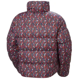 HELLY HANSEN Jade Puffer Damen Winterjacke blau/rot - XL