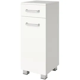 WELLTIME Cosmo Midischrank 30,2 x 76,5 x 32,5 cm Weiß