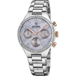 Festina Quarz Damen Boyfriend F20401/3 - lila,silber - 36mm