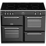 STOVES RICHMOND S1100 EI MK22 INDUKTION Backofen Anthrazit 110cm (4 Elektrobacköfen) - Grau