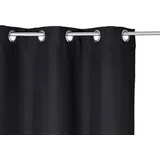 Atmosphera Schwarzer Thermovorhang 140x260cm Schwarz