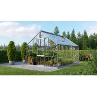 Vitavia Gewächshaus Meridian 9900 Alu 9,9 m2 inkl. Fundament