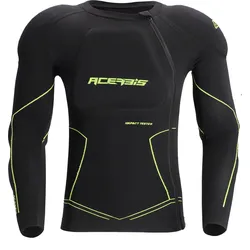 Acerbis Density, Protektorenjacke - Schwarz/Gelb - XXL