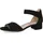 CAPRICE Blockabsatz-Sandaletten Damen Schwarz 37,5