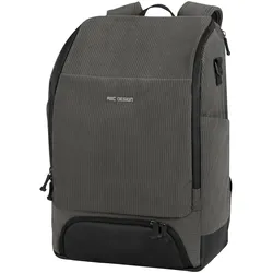 ABC Design Wickelrucksack Active, grau