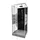 Marwell Dusy Komplettdusche 70 x 225 cm Duschwanne Schwarz/Silber Sicherheitsglas