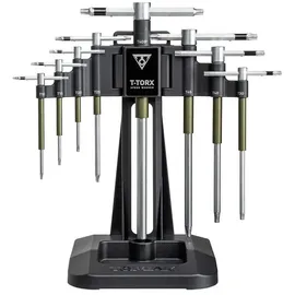 Topeak T-Torx Speed Wrench Werkzeug-Set schwarz/silber, 8-teilig