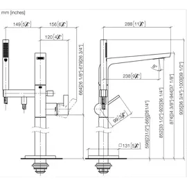 Dornbracht CL.1 Einhandwannenmischer Chrom