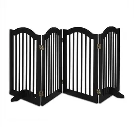 Relaxdays Schwarzes Absperrgitter 70 cm hoch Schwarz