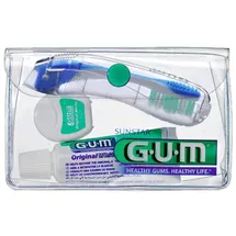 sunstar GUM Travel Kit Zahnbürste+Zahnseide+Zahnpasta 1 St