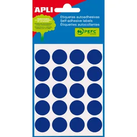 APLI Markierungspunkt ø 19 mm, blau, 100 Stück