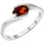 VIVANCE Fingerring "925-Sterling Silber rhodiniert Zirkonia" Gr. 60, transparent, Fingerringe, Damen, 060 (19,1), Silber 925 (Sterlingsilber), Fingerring
