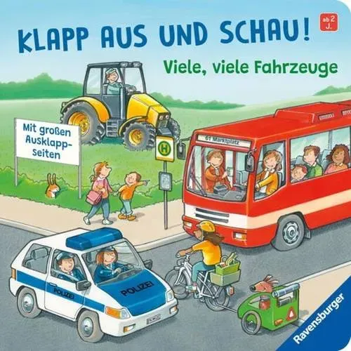 Preisvergleich Produktbild Klapp aus und schau! Viele, viele Fahrzeuge