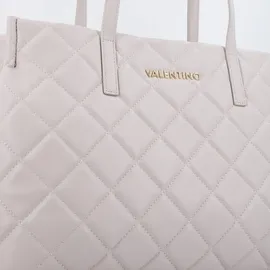 Valentino Ocarina Shopper Synthetik Beige/Weiß