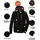 KILLTEC Herren Skijacke/Funktionsjacke mit abzippbarer Kapuze und Schneefang KSW 69 MN SKI JCKT, schwarz, 3XL,