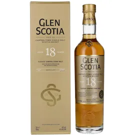 Glen Scotia 18 Years Old Single Malt Scotch 46% vol 0,7 l Geschenkbox
