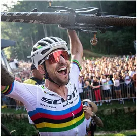 HT Components M2 Cross Country Pedale - Red - One Size