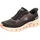 SKECHERS Arch Fit Glide-Step Pro Damen Black Mesh/Peach Trim 38