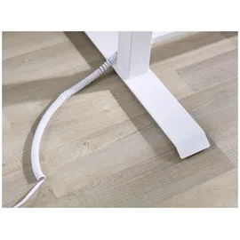 Livetastic Schreibtisch Levu weiß