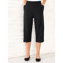Sieh an! Jogginghose Capri-Freizeithose Schwarz 40