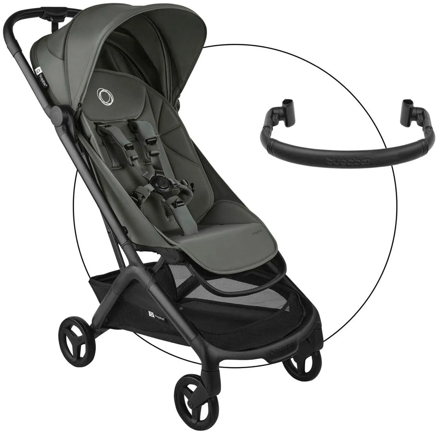 Bugaboo Buggy Butterfly 2 inkl. Sicherheitsbügel, gruen