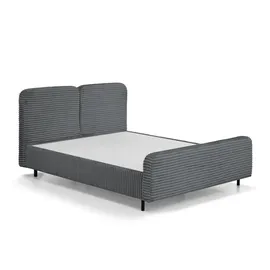 beautysofa LEA 180 x 200 cm Grau