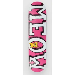 Meow Skateboards Logo Pink 7.75" Skateboard Deck pink Gr. Uni