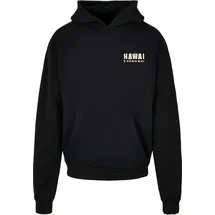 MERCHCODE Hawai Oversized Hoody Herren Schwarz S