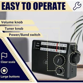 Retekess TR633 schwarz