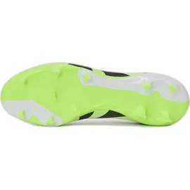 adidas Predator League Laceless FG/MG Herren Cloud White/Core Black/Lucid Lemon 43 1/3