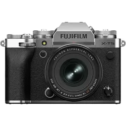 Fujifilm X-T5 Silber + XF 16-50mm | ✔️ Premium-Servicepaket i.W.v. 119,- | +5 Jahre kostenlose Garantie