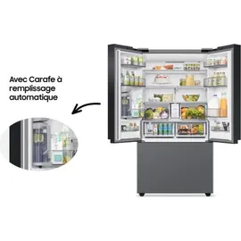 Samsung RF24BB620EB1EF French Door (674 l, 1778 mm hoch, Schwarz)