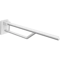 Hewi Duo Stützklappgriff Wandstützgriff 700 mm reinweiß