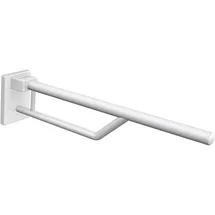 Hewi Duo Stützklappgriff Wandstützgriff 700 mm reinweiß