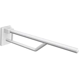 Hewi Duo Stützklappgriff Wandstützgriff 700 mm reinweiß