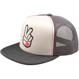 Troy Lee Designs Peace Out Trucker Kappe grau/weiß One Size