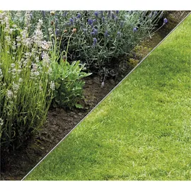 Bellissa Rasenkante Basic 100 x 10 cm 2er-Set silber