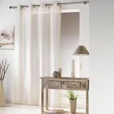 Douceur d'intérieur Badevorhang 140 x 240 cm weiß