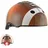 crazySAFETY Crazy Safety Football Fahrradhelm Kinder | black S 49-55 cm)