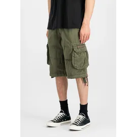Alpha Industries Jet Cargo Shorts Dark Olive 30