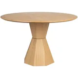 ZUIVER Lotus Esstisch Ø 120 cm Natur - Braun